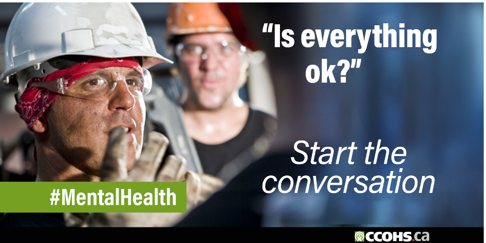 “Is everything ok?” Start the conversation. #mentalhealth