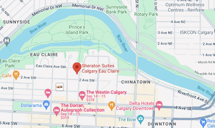 Venue location on Google map
