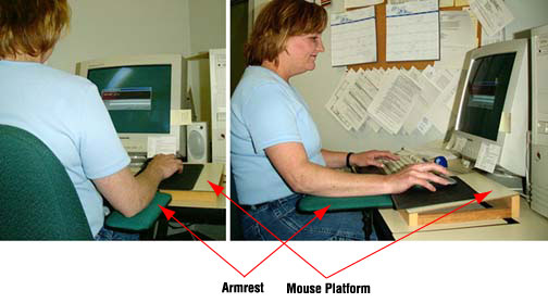 CCOHS: Office Ergonomics - Wrist Rests